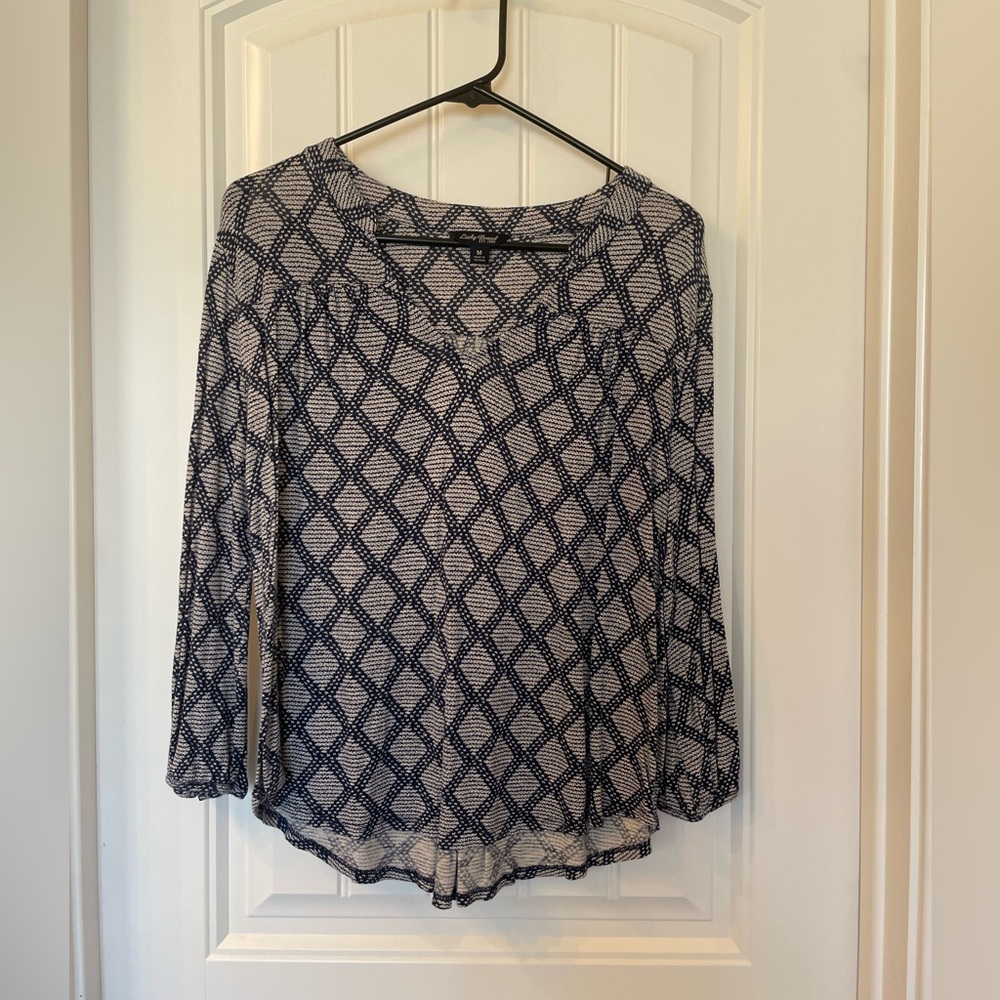 Lucky brand blouse top medium